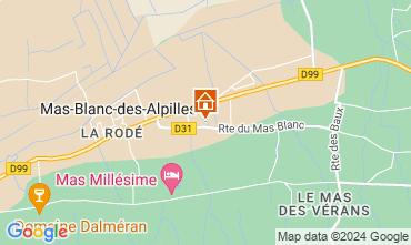 Map Saint Rmy de Provence Villa 123155