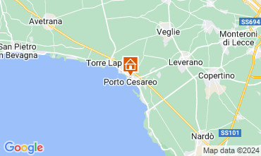 Map Porto Cesareo Studio 97449