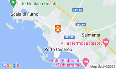 Map Porto Cesareo Studio 97449