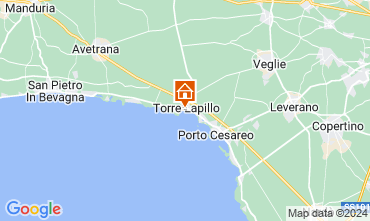 Map Torre Lapillo Apartment 103735