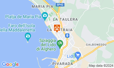 Map Alghero Apartment 73461