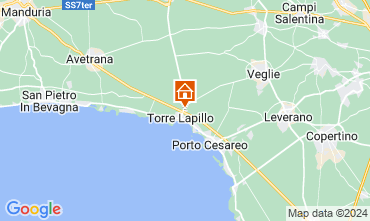 Map Torre Lapillo Apartment 110011