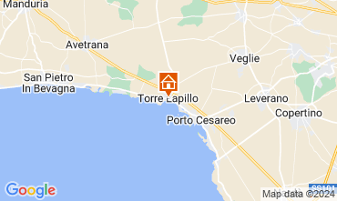 Map Torre Lapillo Apartment 119382