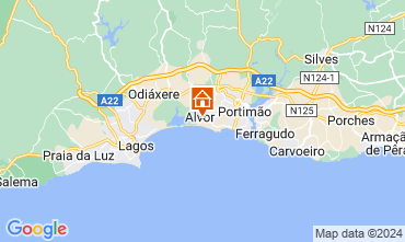 Map Alvor Apartment 128142