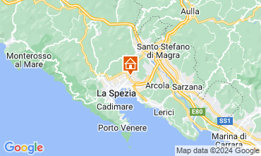 Map La Spezia Apartment 79780