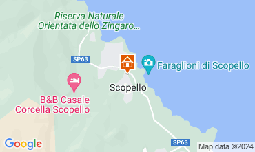 Map Scopello Villa 31625