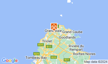 Map Grand Baie Apartment 119625