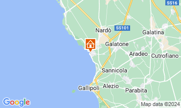 Map Santa Maria al Bagno Apartment 95983