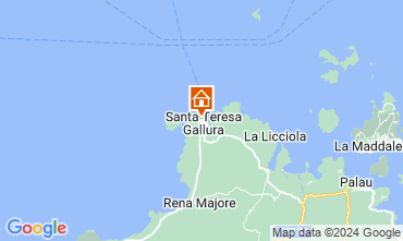 Map Santa Teresa di Gallura Apartment 114311