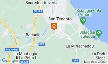 Map San Teodoro House 128483