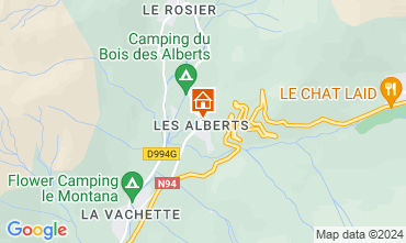 Map Montgenvre Chalet 59743