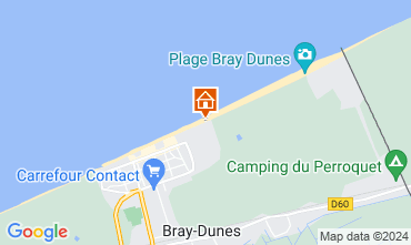 Map Bray-Dunes Studio 127479