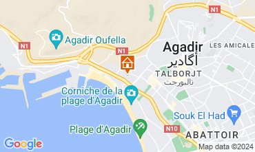 Map Agadir Apartment 61035