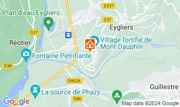 Map Mont-Dauphin Self-catering property 127283