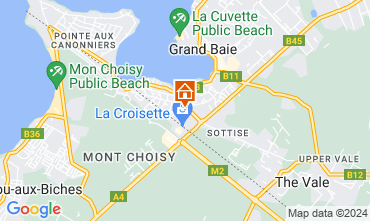 Map Grand Baie Villa 75584