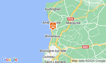 Map Wimereux House 102074