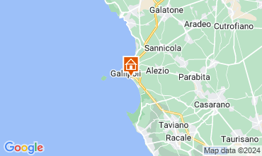 Map Gallipoli Apartment 128207
