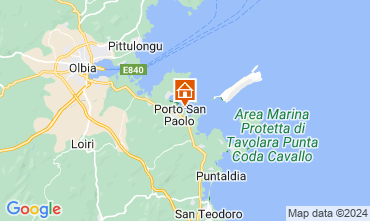 Map Porto San Paolo Studio 109559