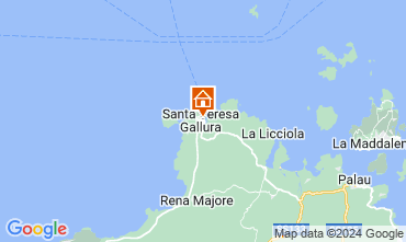 Map Santa Teresa di Gallura Apartment 125607