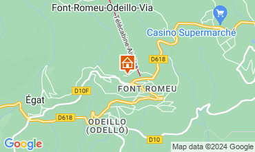 Map Font Romeu Apartment 4136