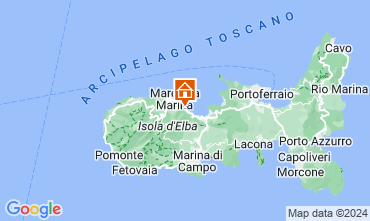 Map Marciana Marina Apartment 127015