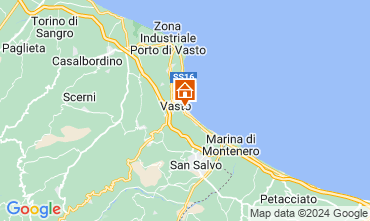 Map Vasto Apartment 43596