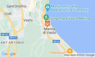Map Vasto Apartment 43596
