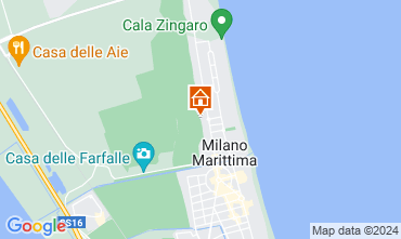 Map Milano Marittima Apartment 110061