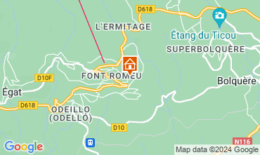 Map Font Romeu Apartment 4175