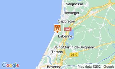 Map Labenne Ocan Mobile home 119369