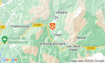 Map Alpe d'Huez Apartment 76417