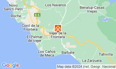 Map Vejer de la Frontera Offbeat accommodation 127942