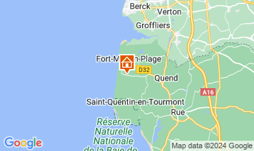 Map Quend Plage Mobile home 30323