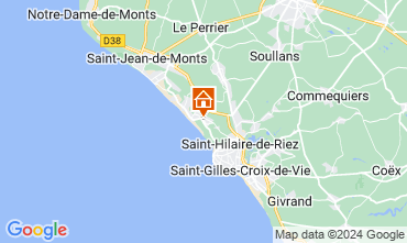Map Saint Hilaire de Riez House 78429