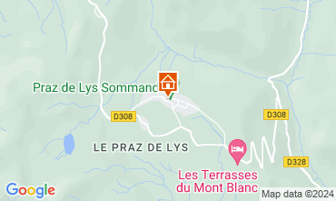 Map Praz de Lys Sommand Apartment 50026