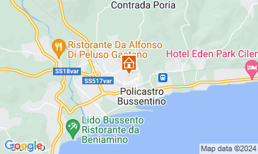 Map Policastro Bussentino Apartment 72779