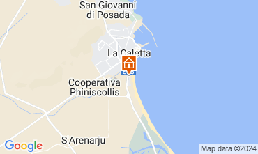 Map La Caletta Apartment 127889