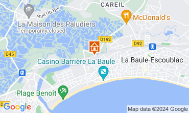 Map La Baule Studio 45279