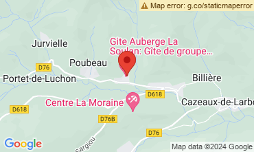 Map Luchon Superbagneres Chalet 57698