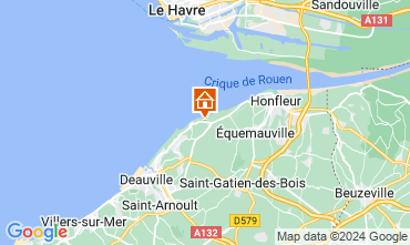 Map Honfleur House 7704