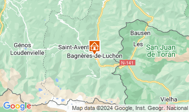 Map Bagnres-de-Luchon Apartment 128353