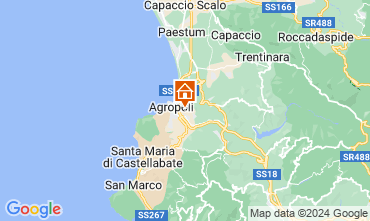 Map Agropoli Apartment 124171