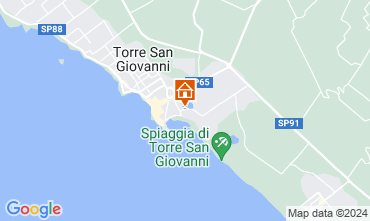 Map Ugento - Torre San Giovanni Apartment 128316