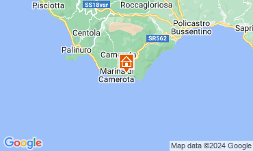 Map Marina di Camerota Apartment 21885