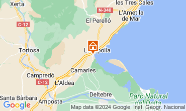 Map L'ampolla House 128856