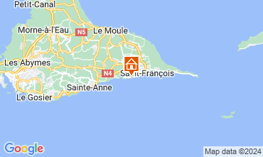 Map Saint Francois Apartment 82066