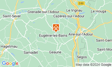 Map Eugnie les Bains Studio 128697