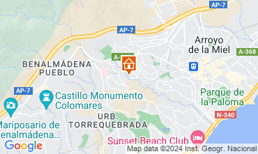 Map Benalmdena Villa 9621