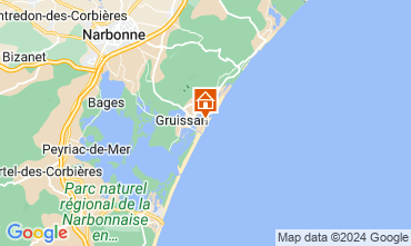 Map Gruissan Chalet 128335