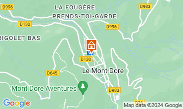 Map Le Mont Dore Apartment 50842